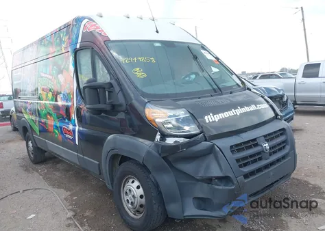 2017 Ram Promaster 2500 High Roof 159 Wb from USA, damaged, VIN 3C6TRVDGXHE547455